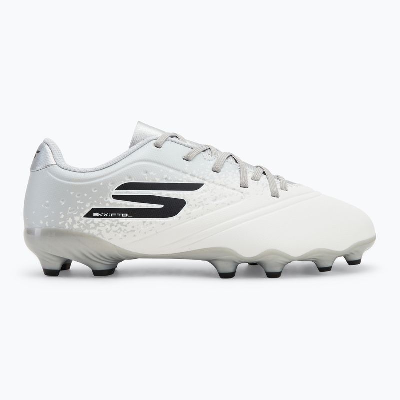 Детски футболни обувки SKECHERS Razor 1.5 Youth Jr FG white/silver 2