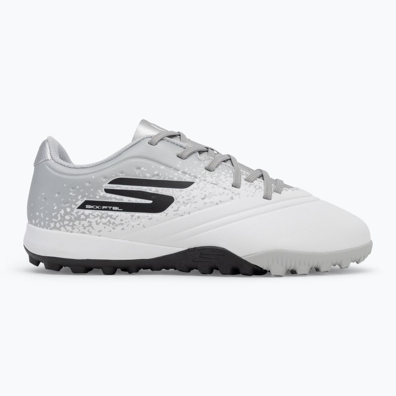 Детски футболни обувки SKECHERS Razor 1.5 Youth Jr TF white/silver 2