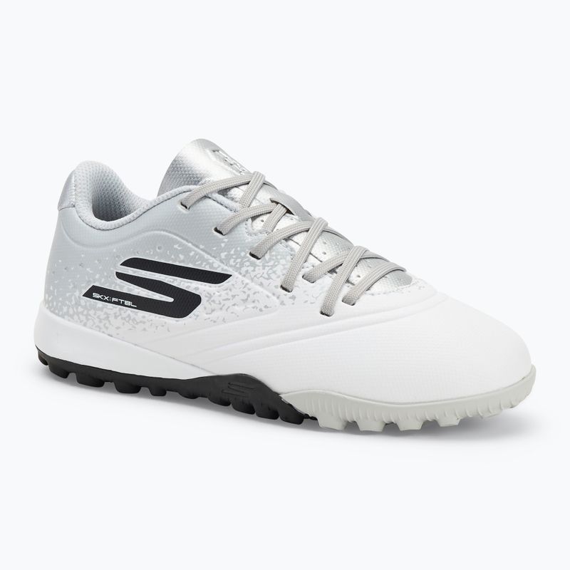 SKECHERS Razor 1.5 Td Jr TF детски футболни обувки бяло/сребристо
