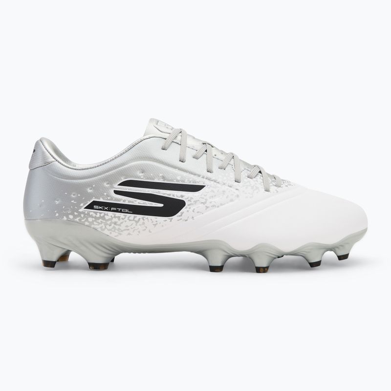 Мъжки футболни обувки SKECHERS Razor 1.5 Academy FG white/silver 2