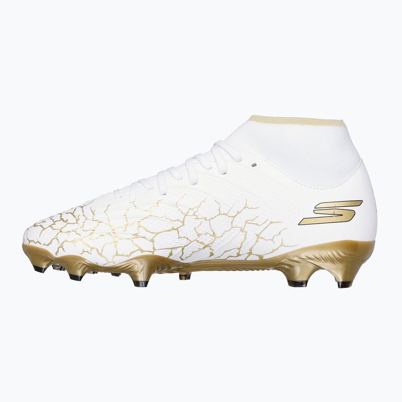 SKECHERS Razor 1.5 Academy FG мъжки футболни обувки бяло/златно 10