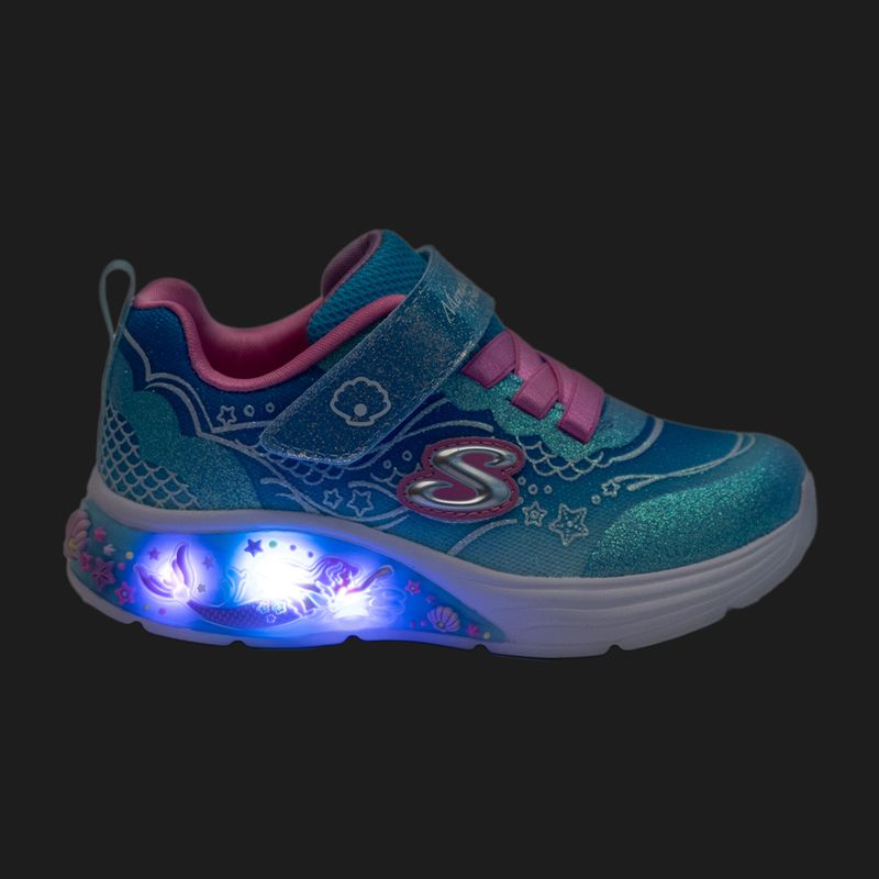 Детски обувки Skechers My Dreamers Lil Mermaid blue/multi 8