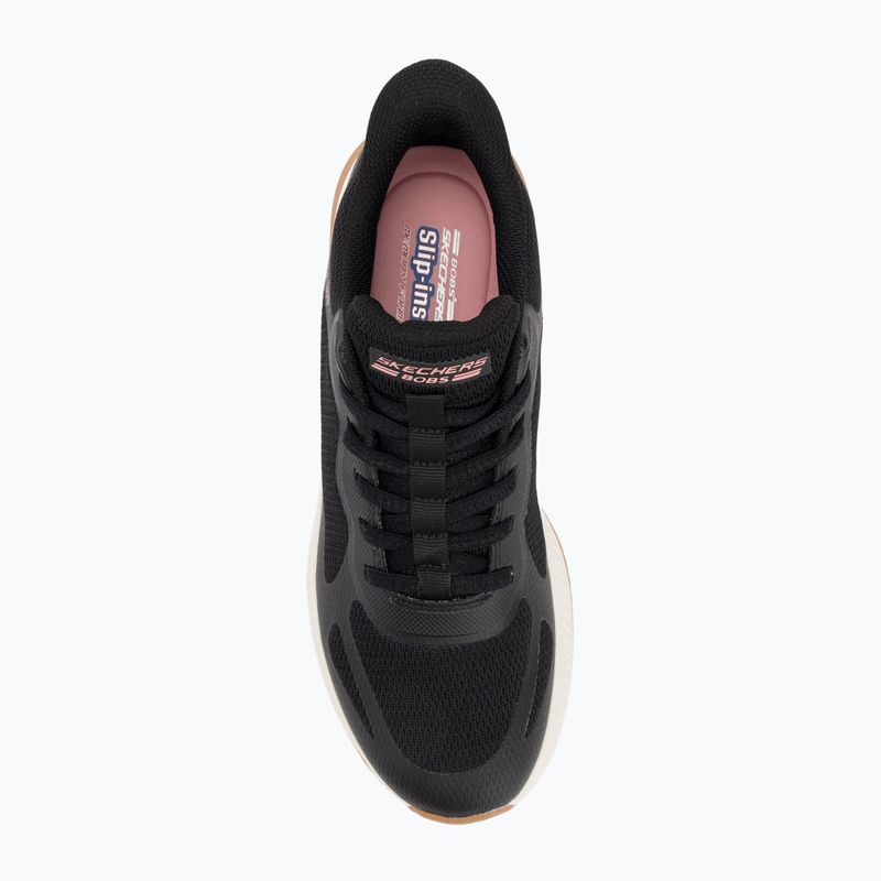 Дамски обувки SKECHERS Bobs Squad 4 Staple Look black 5