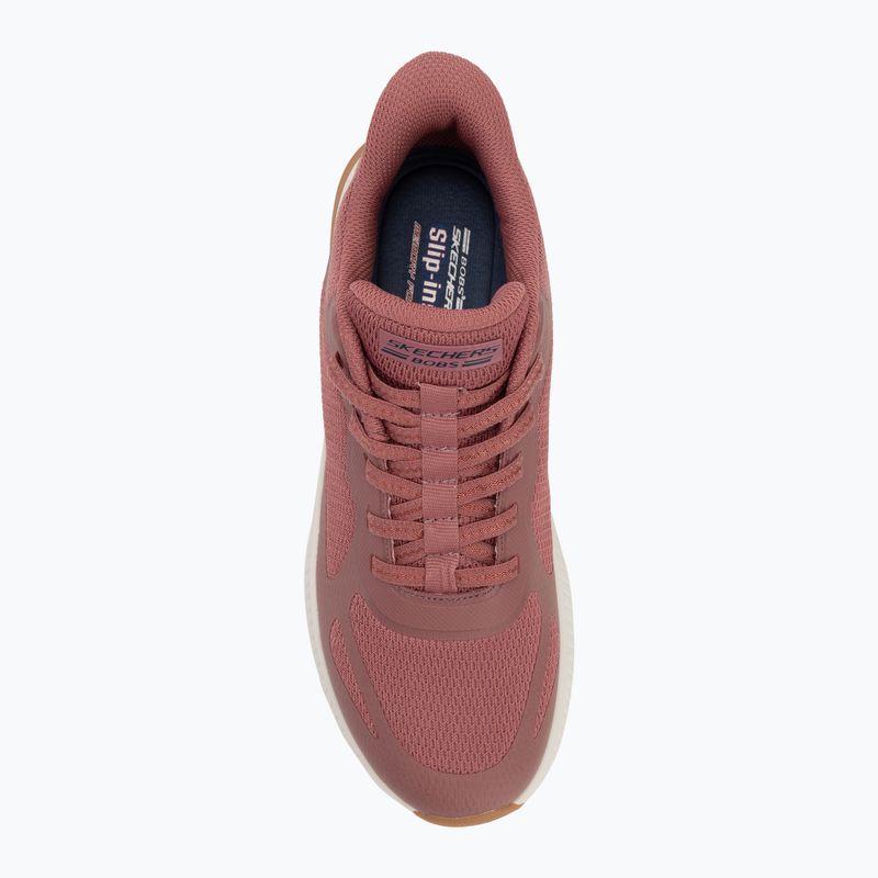 Дамски обувки SKECHERS Bobs Squad 4 Staple Look rose 5