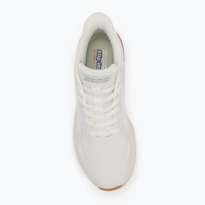 Дамски обувки SKECHERS Bobs Squad 4 Staple Look white 5