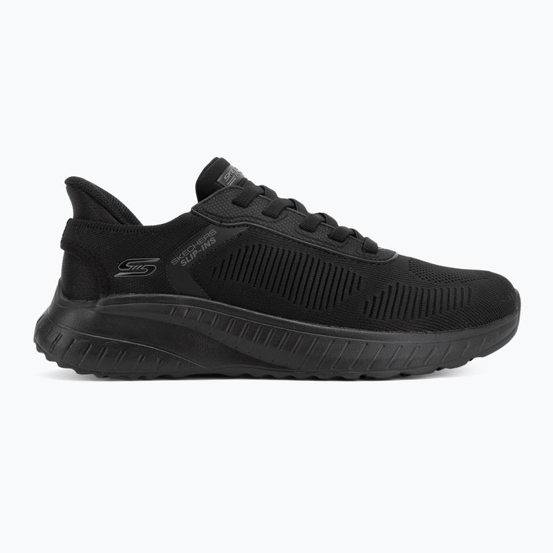 Мъжки обувки SKECHERS Bobs Squad Chaos Solid Step black 2