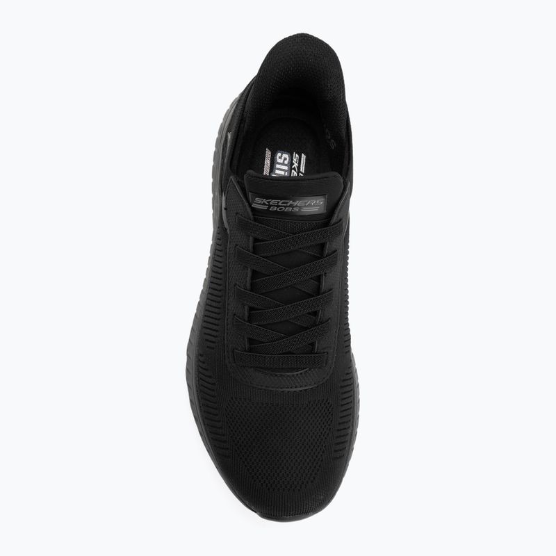Мъжки обувки SKECHERS Bobs Squad Chaos Solid Step black 5
