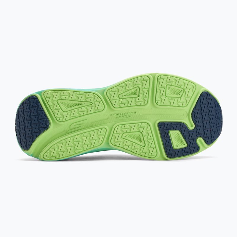 Дамски обувки за бягане SKECHERS Max Cushioning Endeavour Hallandale navy/lime 4