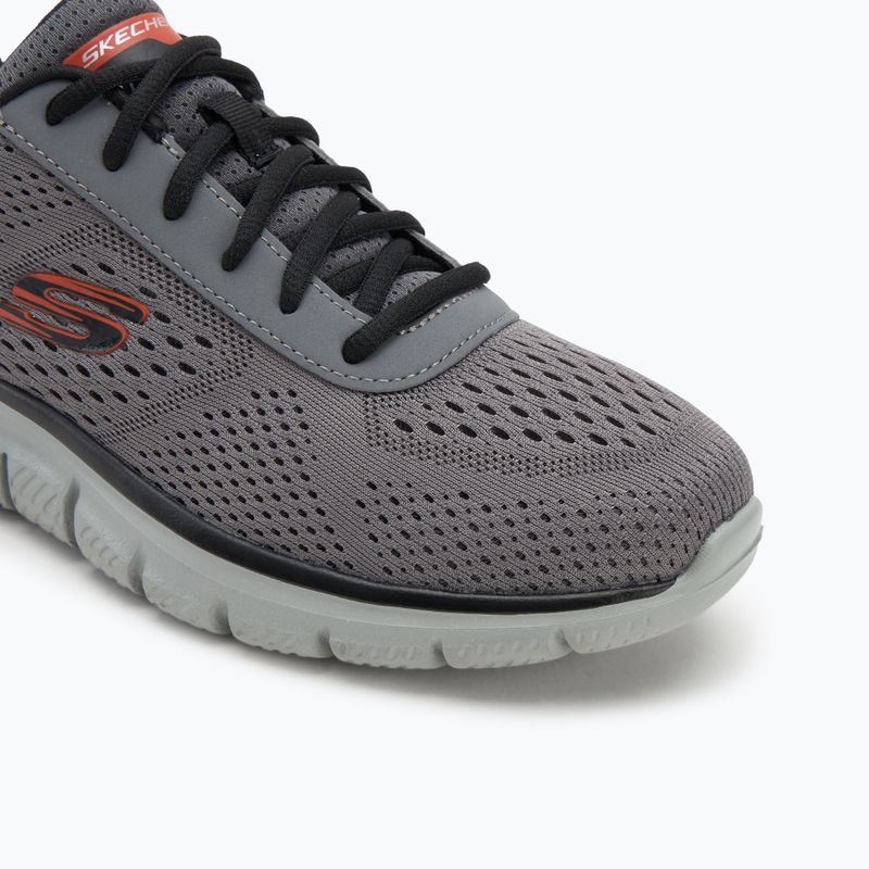 Мъжки обувки Skechers Track Leshur charcoal/orange 7