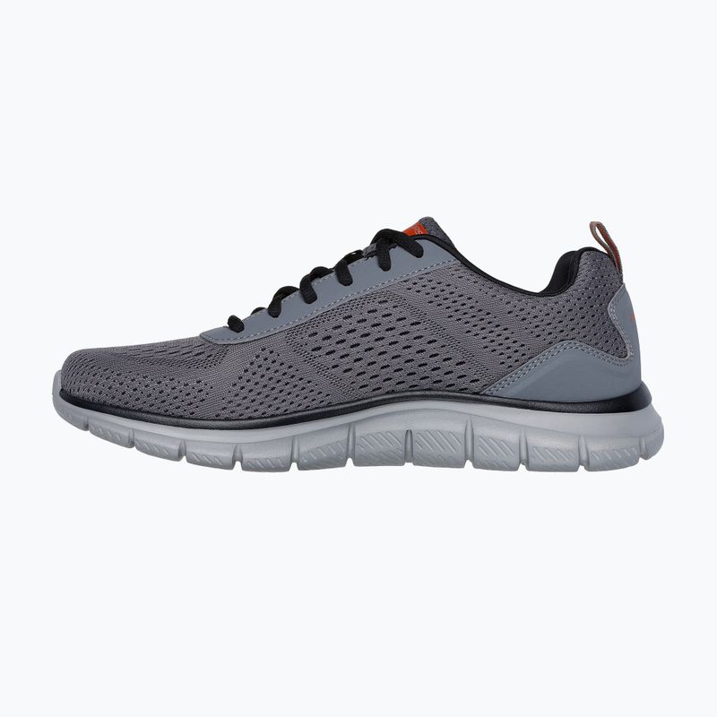 Мъжки обувки Skechers Track Leshur charcoal/orange 3