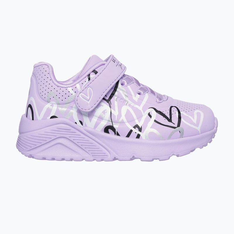 Детски обувки SKECHERS Uno Lite Love Levitate lavender/multi 9