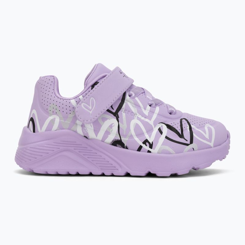 Детски обувки SKECHERS Uno Lite Love Levitate lavender/multi 2