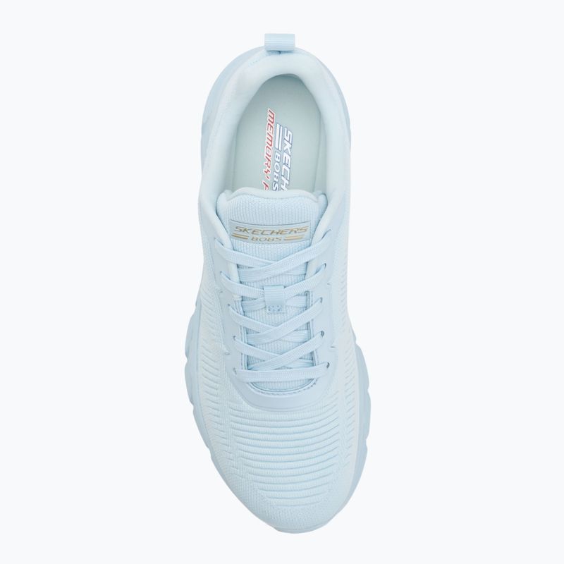 Дамски обувки SKECHERS Bobs B Flex Hi Flying Hi light blue 5