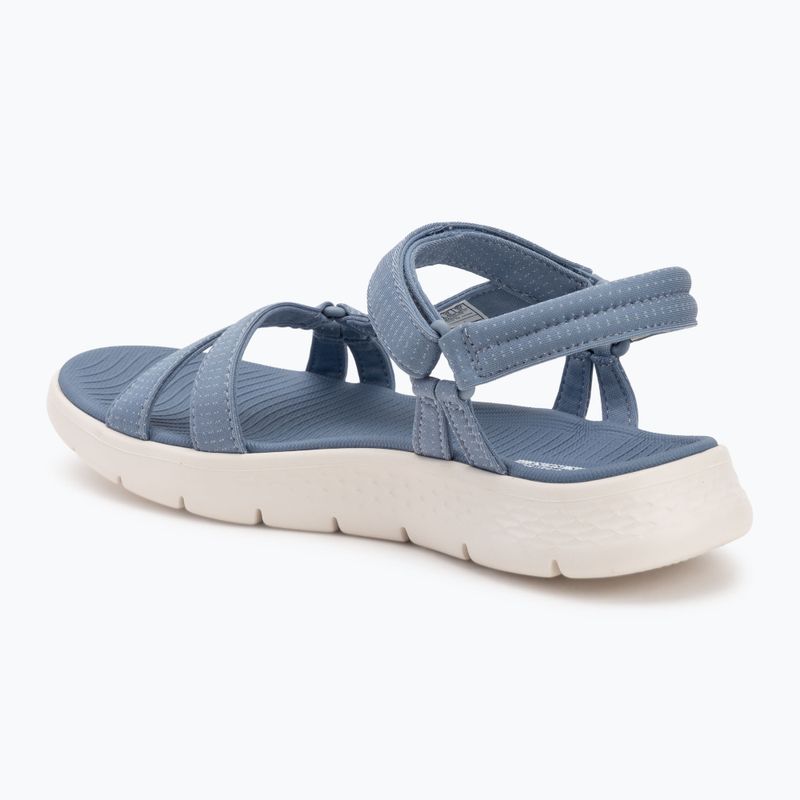 Дамски сандали SKECHERS Go Walk Flex Sublime blue 3