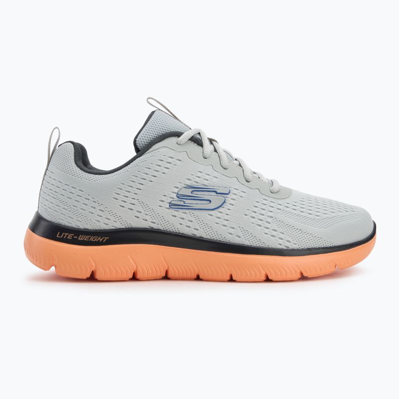 Мъжки обувки SKECHERS Summits Torre gray/orange 2