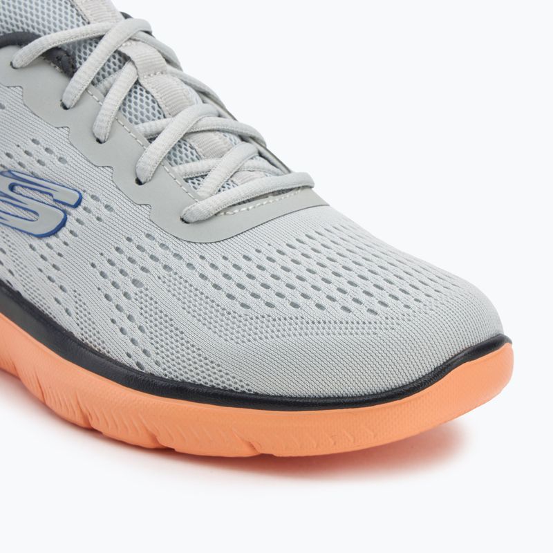 Мъжки обувки SKECHERS Summits Torre gray/orange 7