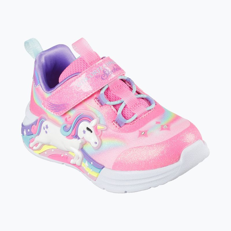Детски обувки Skechers Unicorn Chaser pink/multi 11