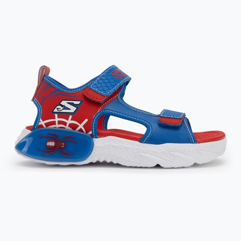 Детски сандали SKECHERS Creature Splash синьо/червено 2