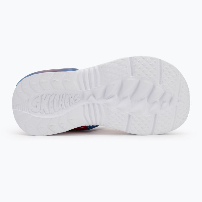 Детски сандали SKECHERS Creature Splash синьо/червено 4