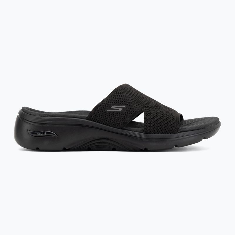 Дамски чехли SKECHERS Go Walk Arch Fit 2.0 Dakota black 2