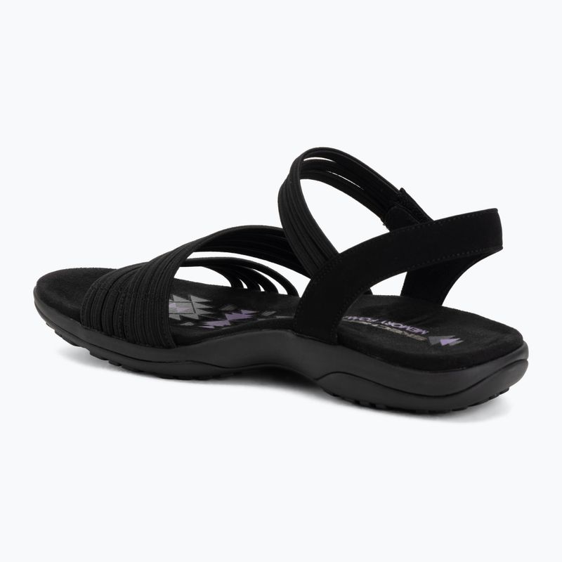 Дамски сандали SKECHERS Reggae Slim Coffee Run black 3