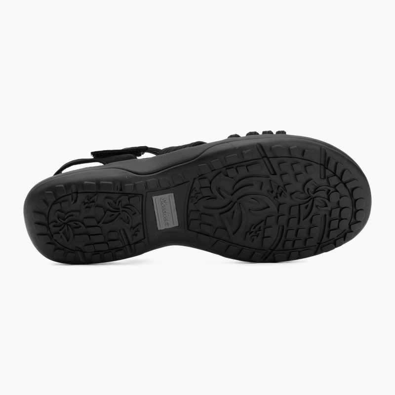 Дамски сандали SKECHERS Reggae Slim Coffee Run black 4
