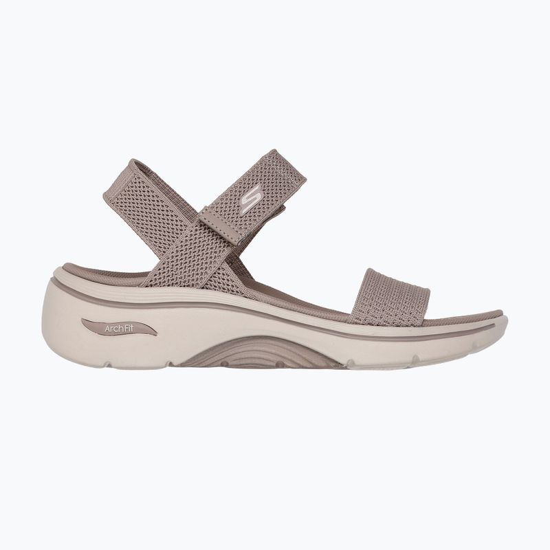 Дамски сандали SKECHERS Go Walk Arch Fit 2.0 в сиво 8