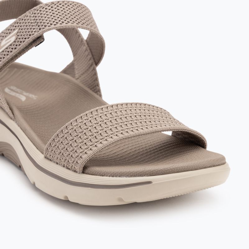 Дамски сандали SKECHERS Go Walk Arch Fit 2.0 в сиво 7