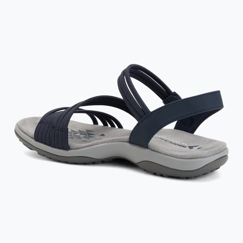 Дамски сандали SKECHERS Reggae Slim Coffee Run blue 3