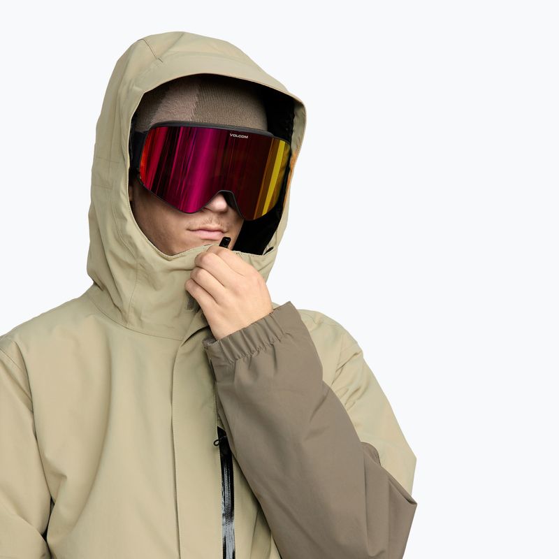 Мъжко яке за сноуборд Volcom L Insulated GTX moss green 5