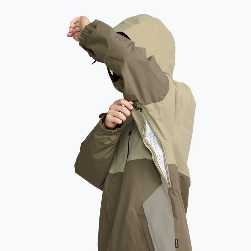 Мъжко яке за сноуборд Volcom L Insulated GTX moss green 7