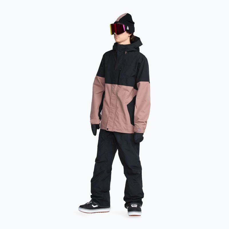 Мъжко яке за сноуборд Volcom L Insulated GTX mauve 2