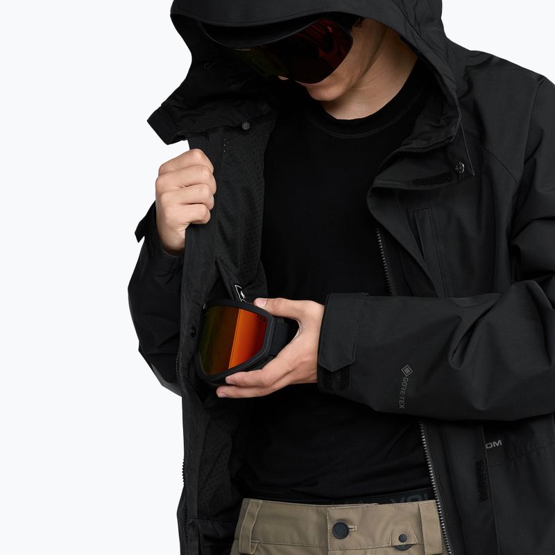 Мъжко яке за сноуборд Volcom Dua Insulated GTX black 7
