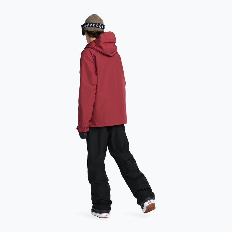 Мъжка яке за сноуборд Volcom Dua Insulated GTX red 4