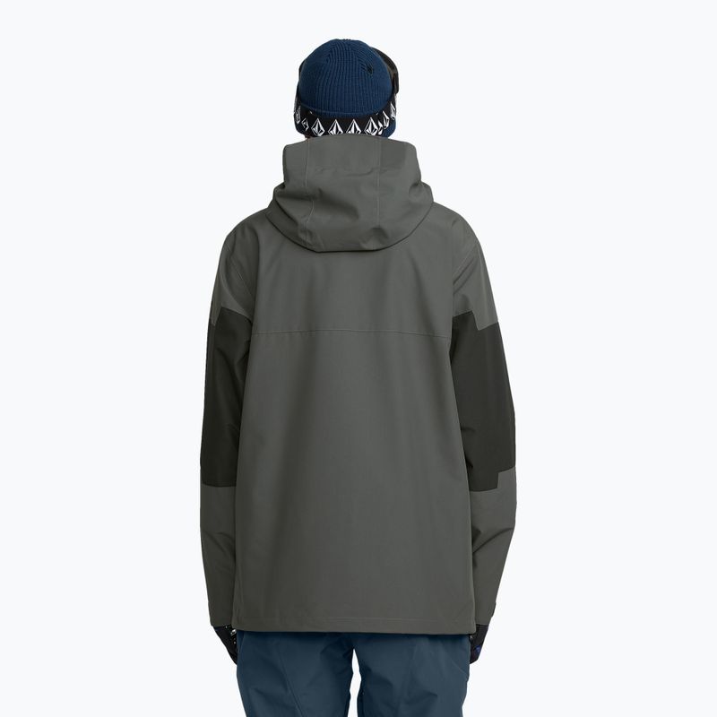 Мъжко яке за сноуборд Volcom Primary Insulated dark grey 3