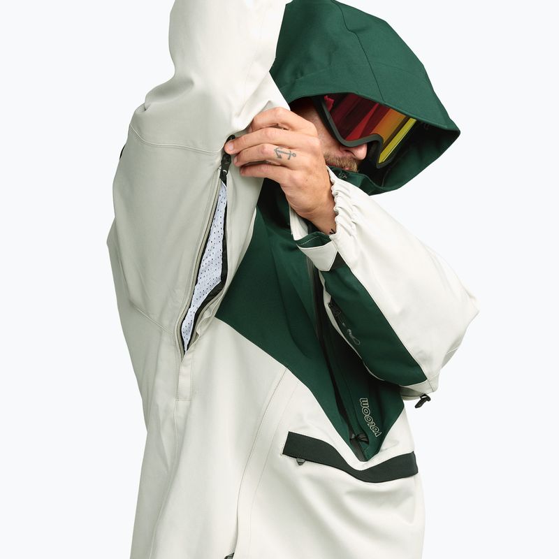 Мъжко яке за сноуборд Volcom Brighton Pullover stone 10