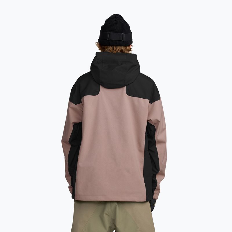Мъжко яке за сноуборд Volcom Kleveland mauve 3