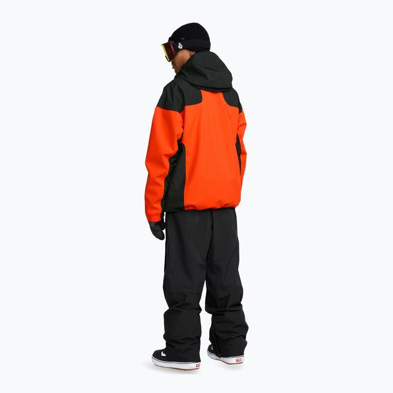 Мъжко яке за сноуборд Volcom Kleveland orange shock 4