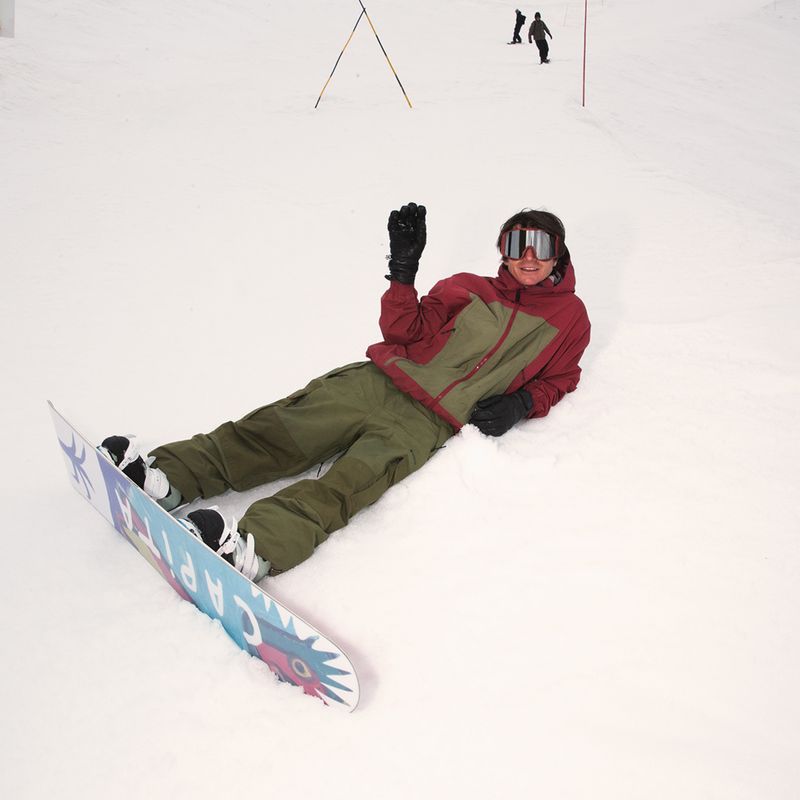 Мъжки панталони за сноуборд Volcom Longo GTX dark olive 10