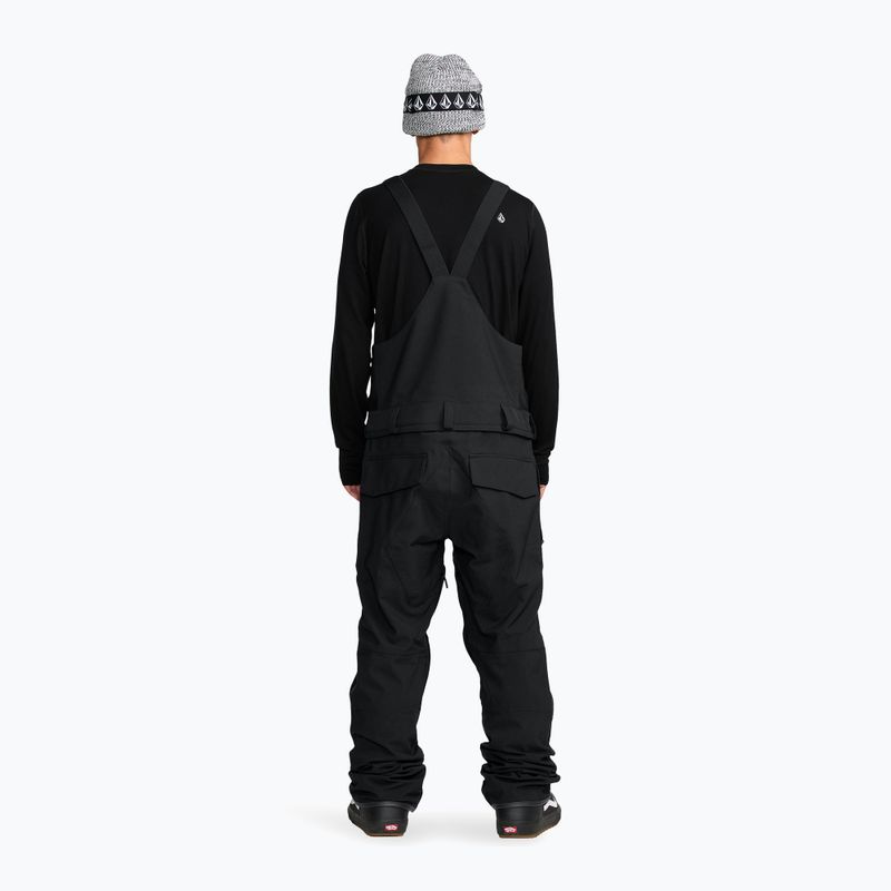 Мъжки панталони за сноуборд Volcom Roan Bib Overall black 3