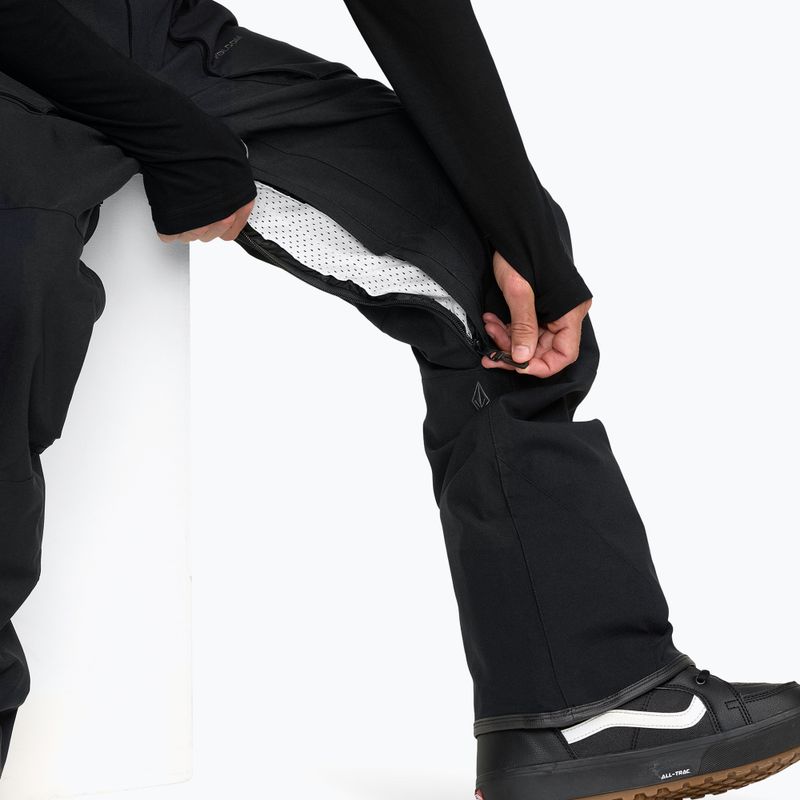 Мъжки панталони за сноуборд Volcom Roan Bib Overall black 9