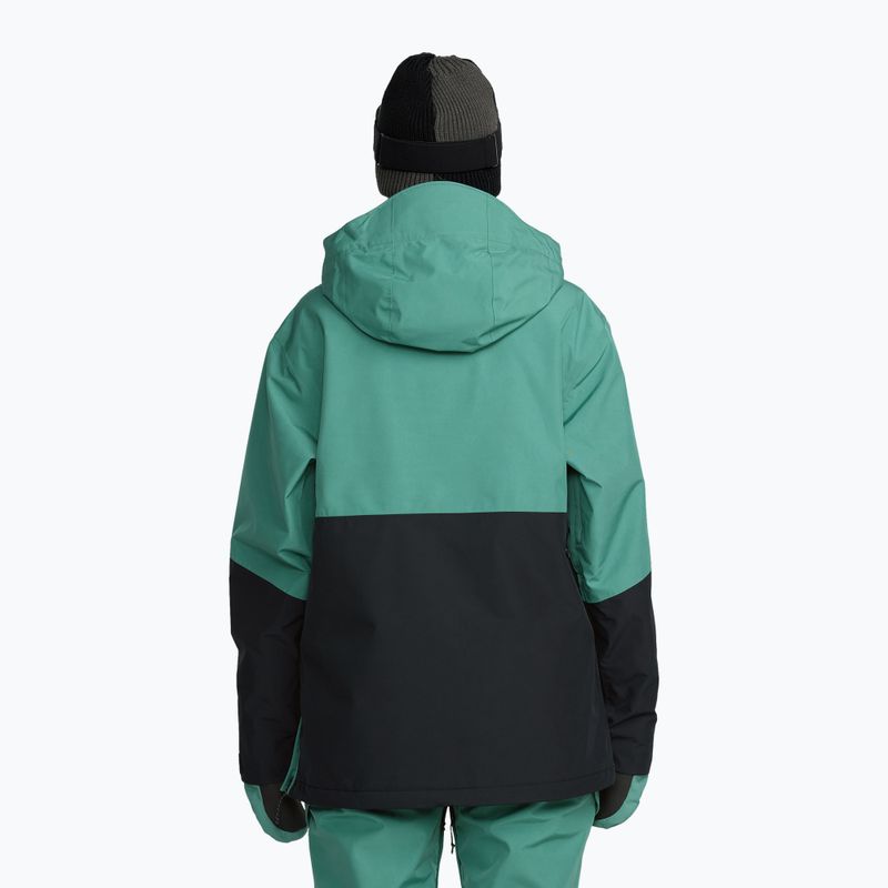 Дамско яке за сноуборд Volcom Fern Insulated Gore pullover spruce green 3