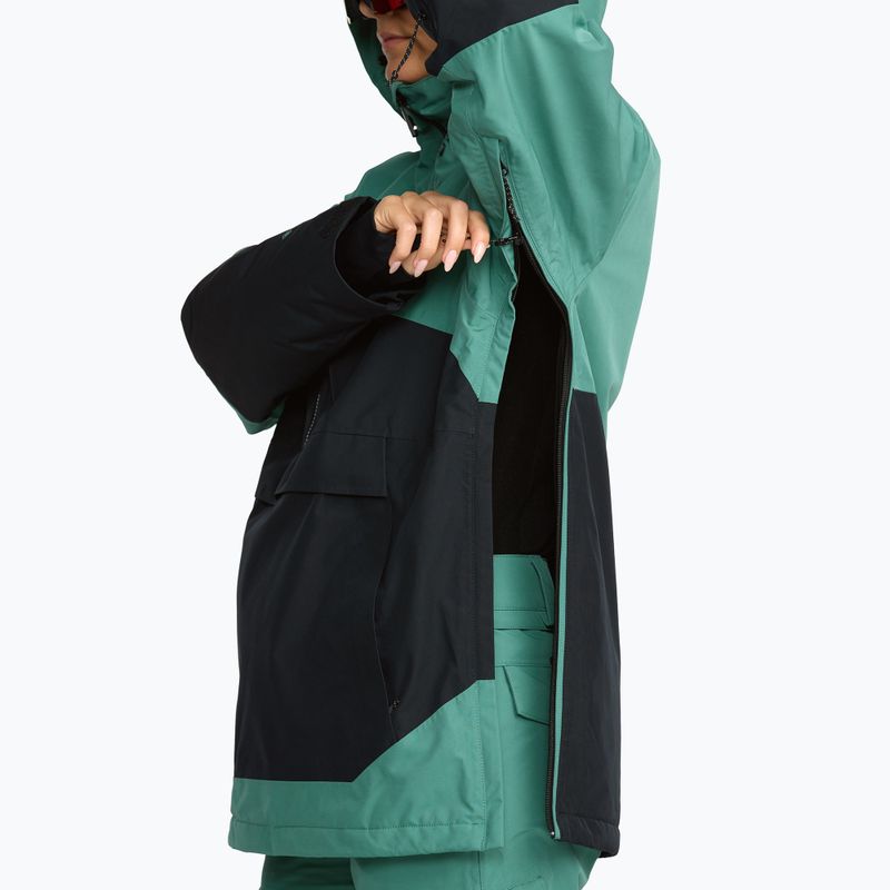 Дамско яке за сноуборд Volcom Fern Insulated Gore pullover spruce green 7