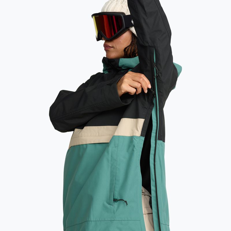 Дамско яке за сноуборд Volcom Harlan Pullover spruce green 8