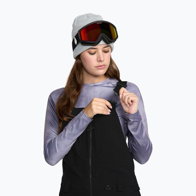 Дамски скиорски панталони Volcom Swift Bib Overall black 5