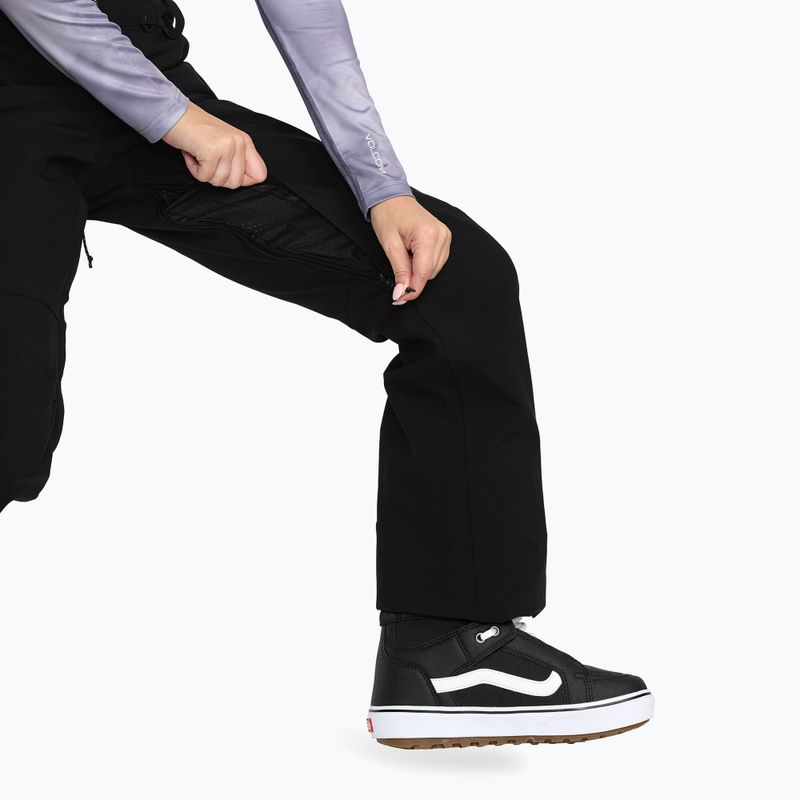 Дамски скиорски панталони Volcom Swift Bib Overall black 6