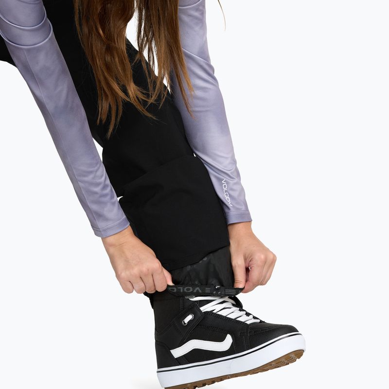 Дамски скиорски панталони Volcom Swift Bib Overall black 7