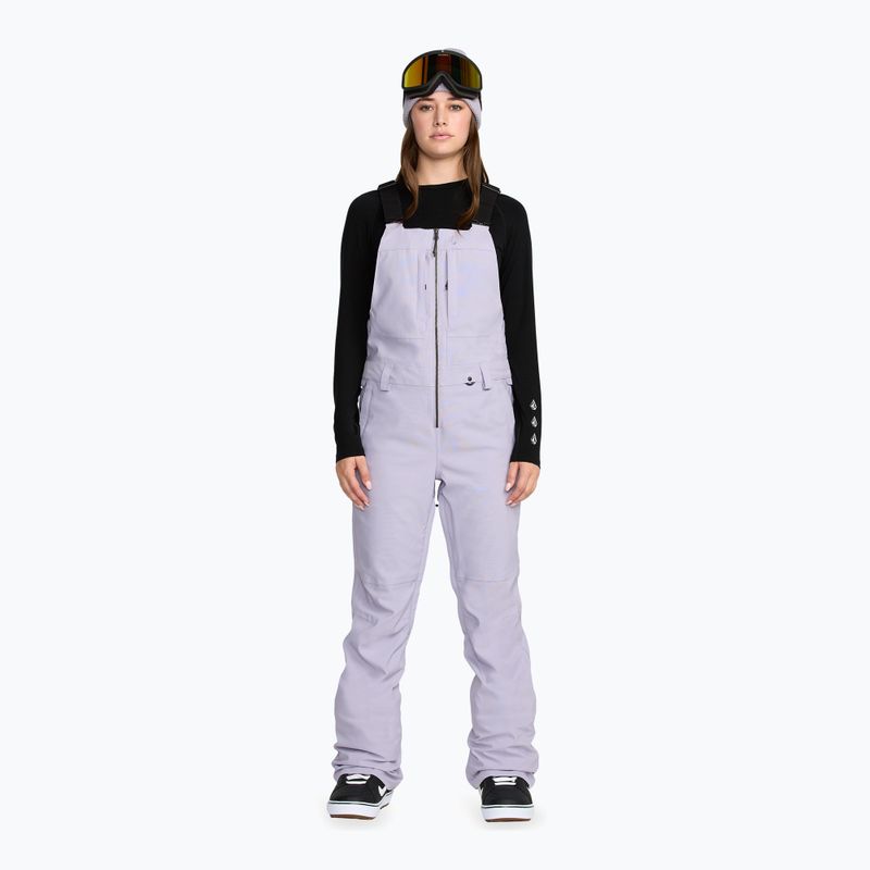 Дамски скиорски панталони Volcom Swift Bib Overall lavender aura