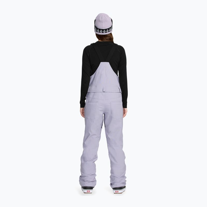 Дамски скиорски панталони Volcom Swift Bib Overall lavender aura 3