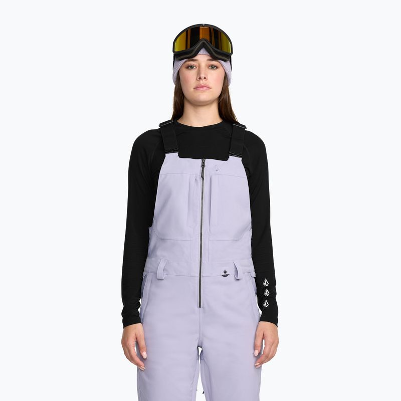 Дамски скиорски панталони Volcom Swift Bib Overall lavender aura 6